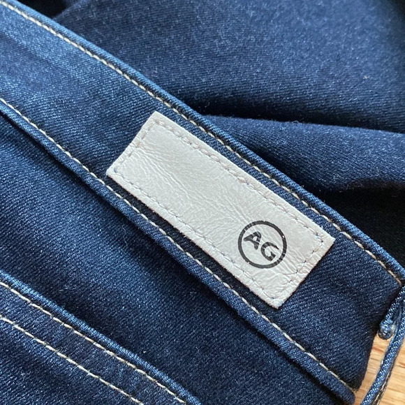 AG Adriano Goldschmied Contour 360 The Prima Mid-Rise Cigarette Jeans Dark Wash - Picture 10 of 11